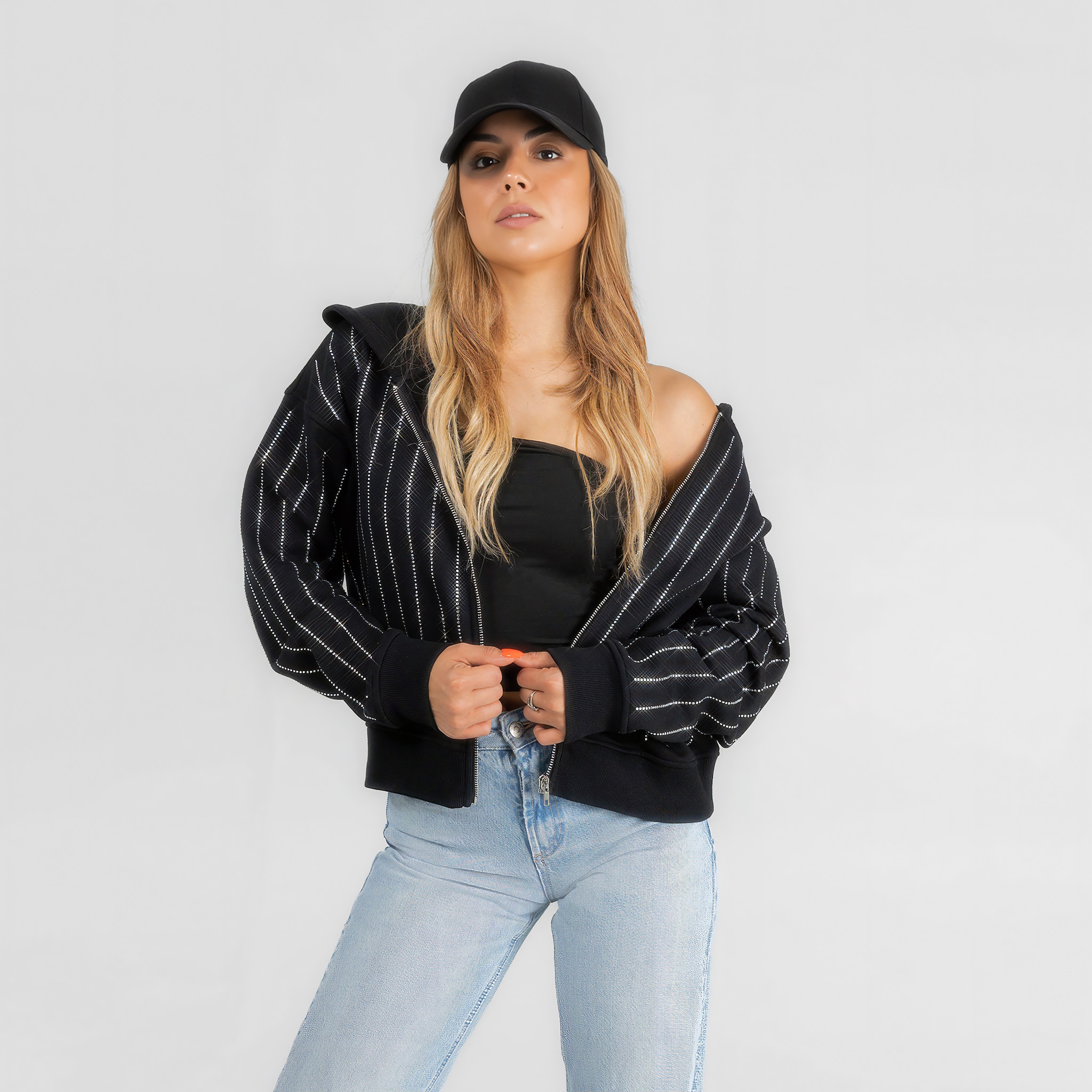 Women's Gameday Couture Black New England Patriots Eyes on the Women's Gameday Couture Black New England Patriots Eyes on the